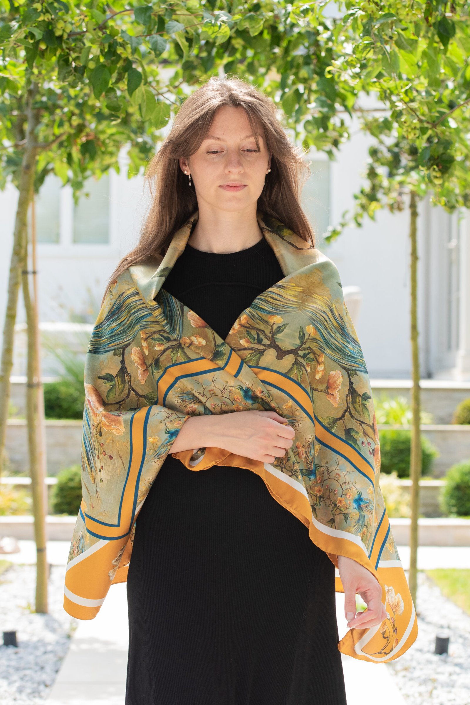 SCARF 6 SECRET GARDEN