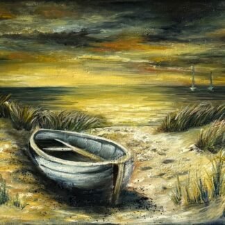 SUNSET DRIFT PAINTING