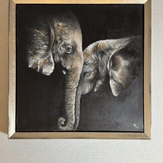 IN HER SHADOW PAINTING